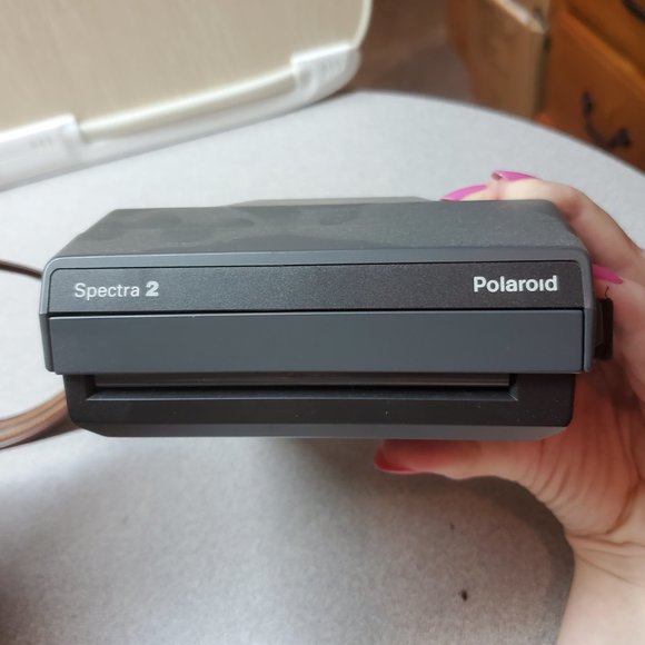 POLAROID Spectra 2 Instant Film Camera (comes with booklets, strap & case) Good - Picture 7 of 11